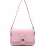 Classic Pink Shoulder Handbag
