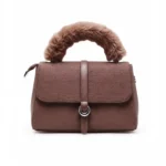 Elegant Dark Brown Handbag for Women