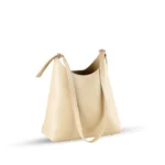 Classic Beige Shoulder Handbag