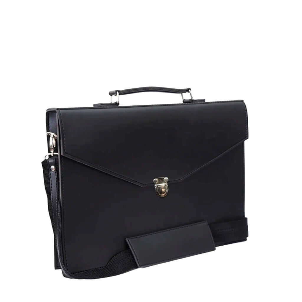 Brook_Shoulder_Laptop_Bag_for_Men_9bfa7d0b-9c4a-4aee-93fc-1fe5f9f625e5 Black - Image 1