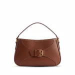 Classic Brown Shoulder Handbag